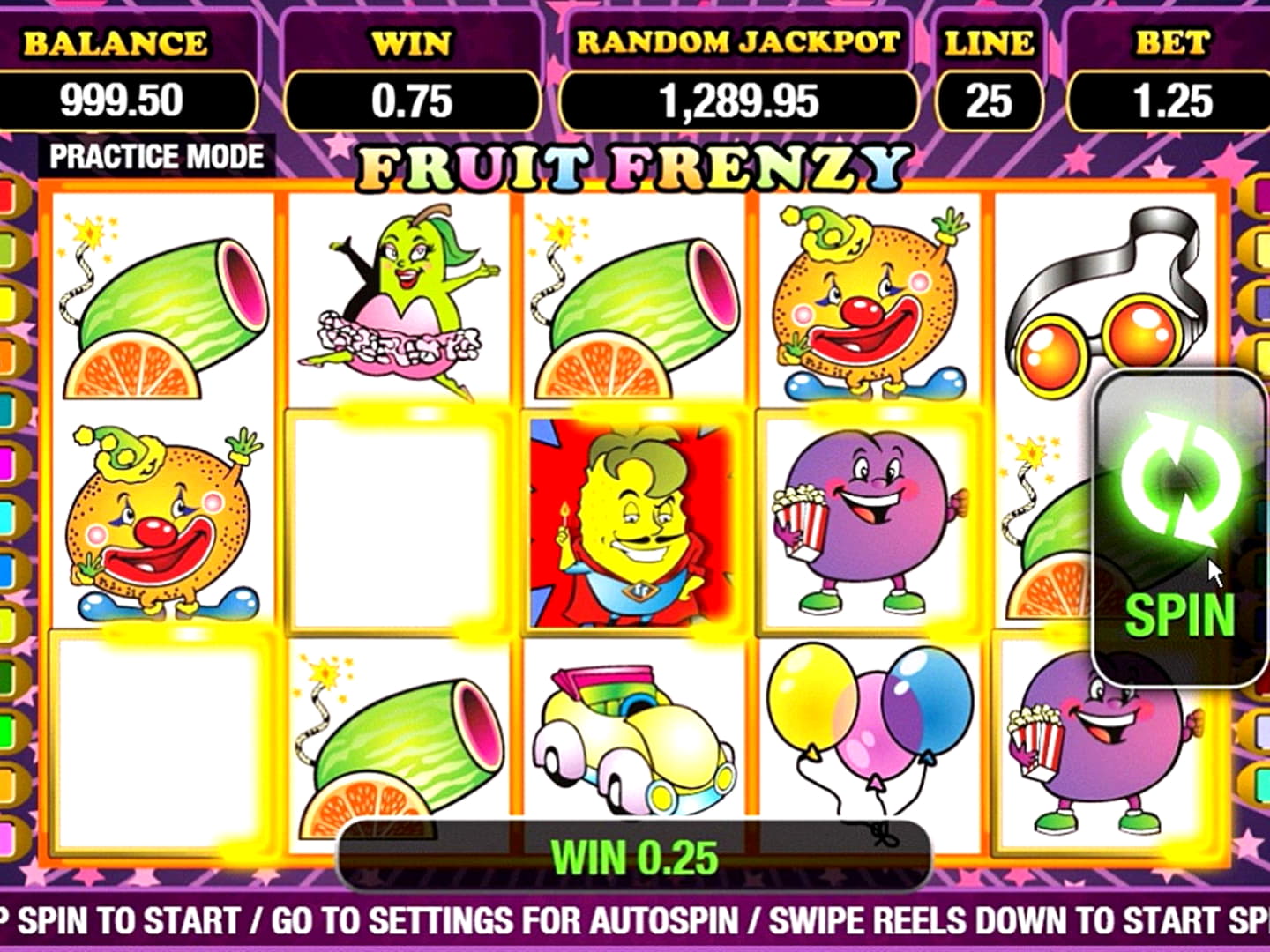 EUR 275 Casino chip at Video Slots Casino