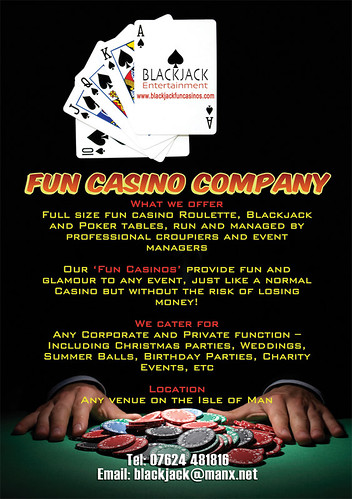 Casino - A5 Flyer Design - flyerdesigner.co.uk