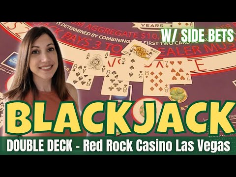 ? WINNER!! Double Deck BLACKJACK w/ Side Bets at Red Rock Finnish Casino Online Las Vegas