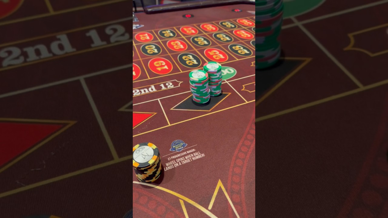 $500 Bet on Roulette!! Las Vegas #Finnish Casino Online #lasvegas #shorts