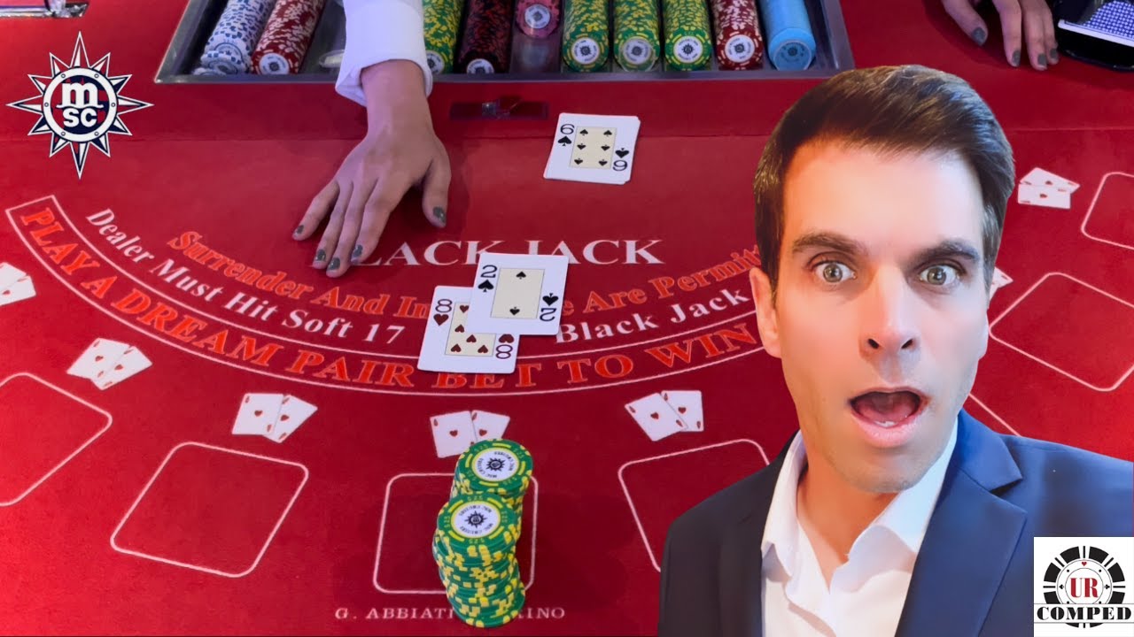 ?BLACKJACK ON A CRUISE! ?HUGE DOUBLE!