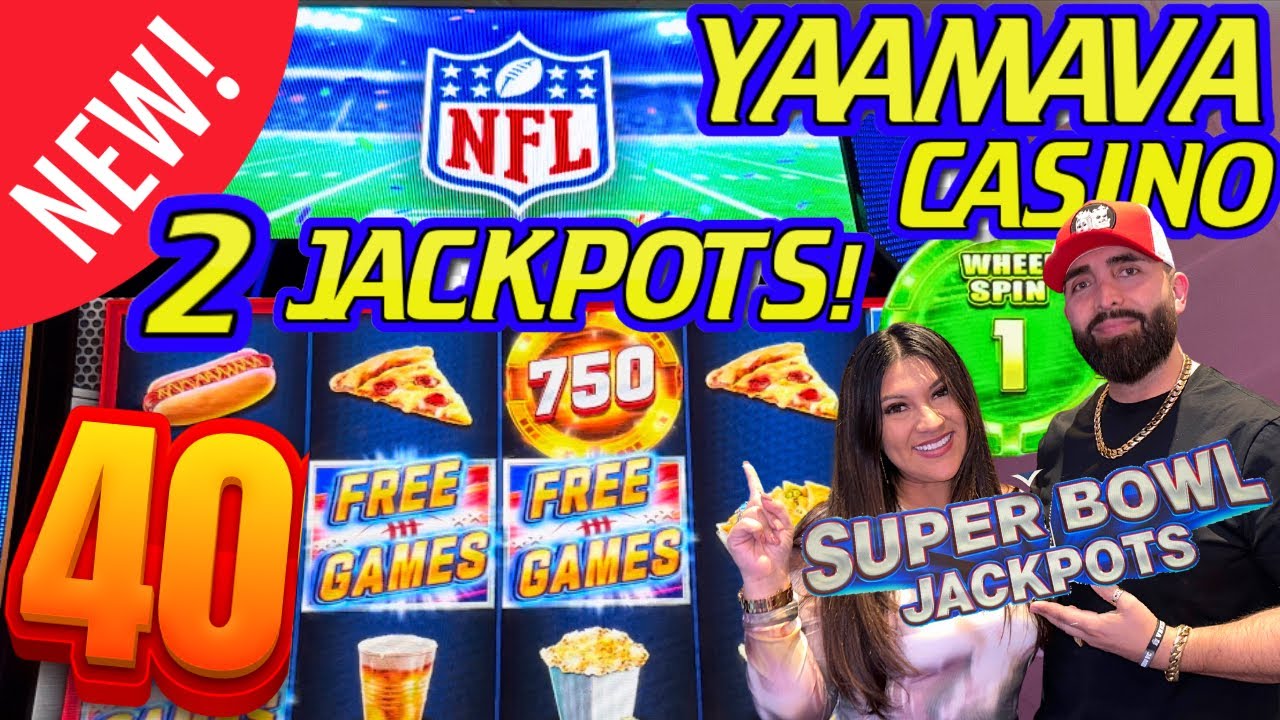 ? BRAND NEW NFL SLOT MACHINE Y GANAMOS 2 JACKPOTS ?