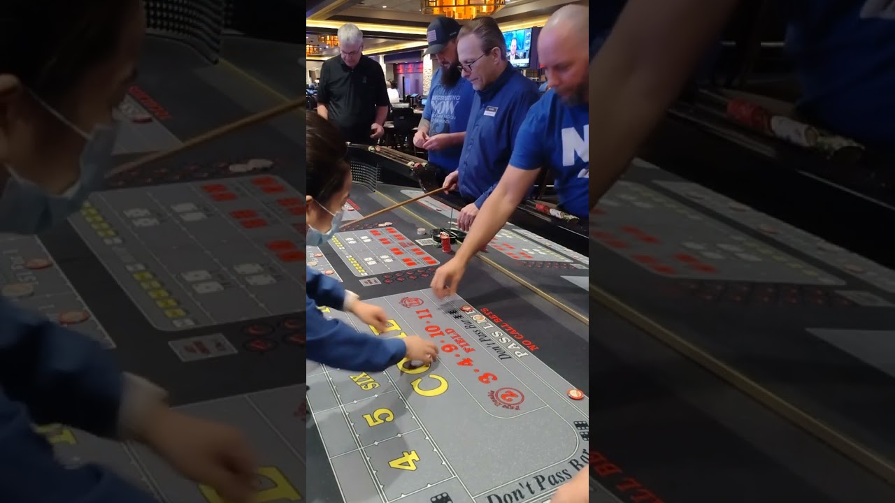 Craps tabular array in Vegas #vegas #die #vegas #Finnish Casino