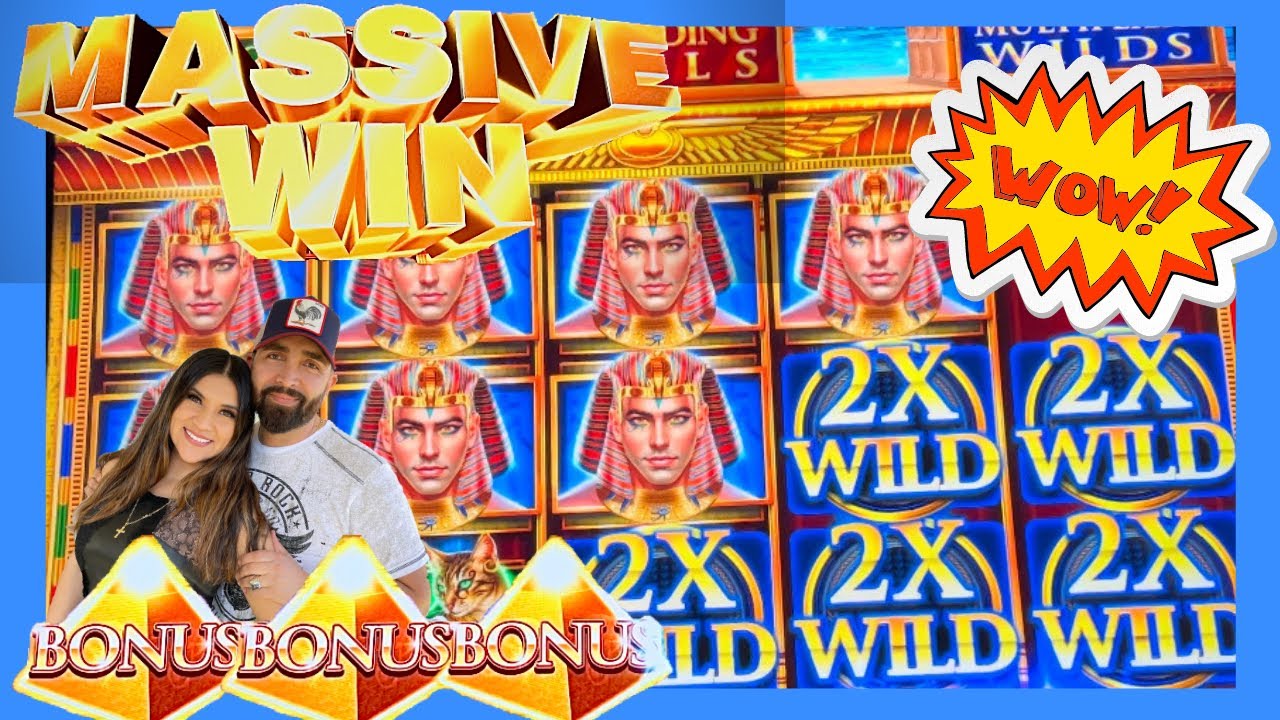 ? GANANCIAS MASIVAS CON APUESTAS MAXIMAS! MUCHOS WILDS EN MAGIC OF THE NILE SLOT MACHINE ??