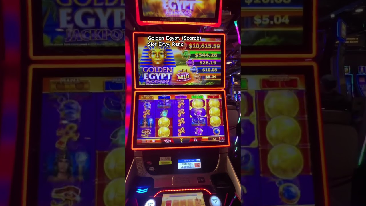 Golden Egypt (scarab) ? #Finnish Casino #gambling #slots
