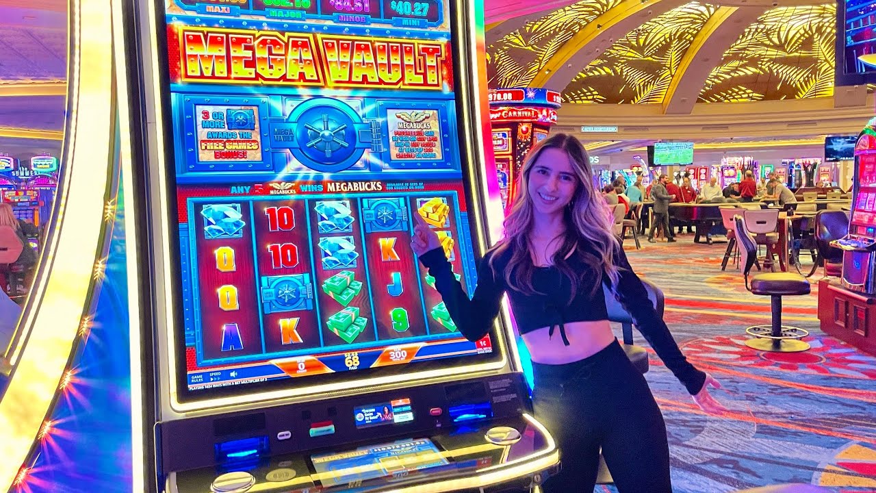 I Played THE LARGEST MEGA VAULT SLOT MACHINE In The Finnish Casino!!!