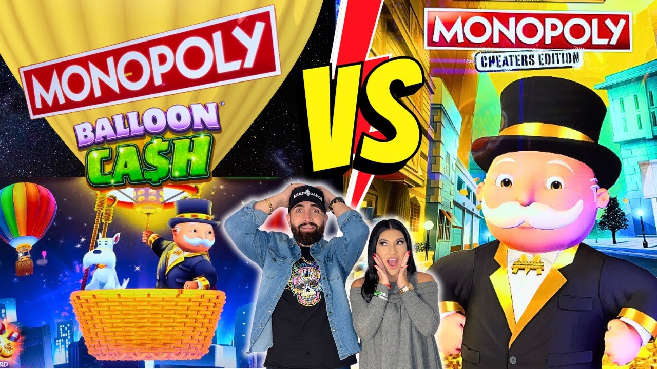 ? JUGAMOS 2 VERSIONES DE MONOPOLY SLOT MACHINE ! CÚAL NOS PAGÓ MÁS ?