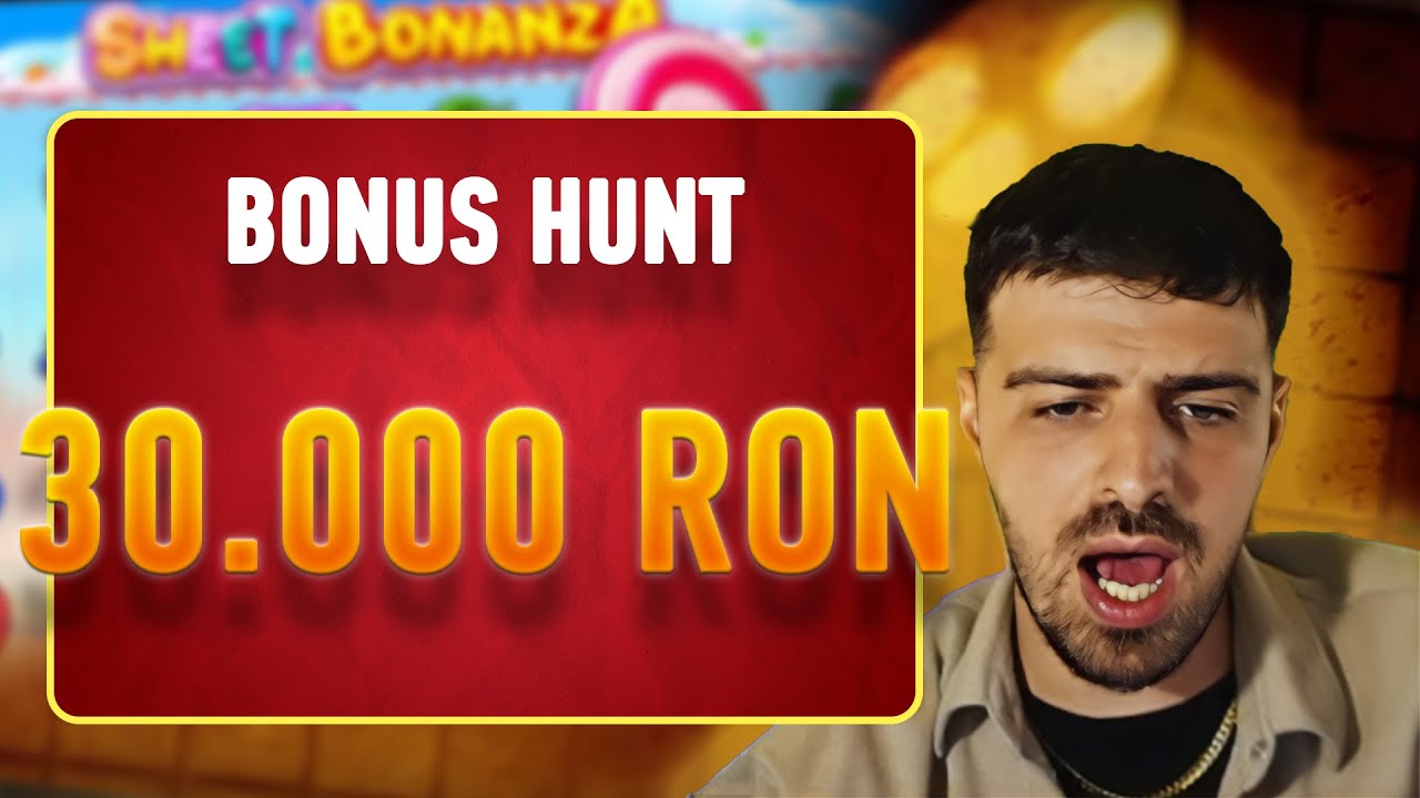 ?LIVE PACANELE - BONUS HUNT 30.000 DE LEI LA APARATE | COMEBACK DAY |