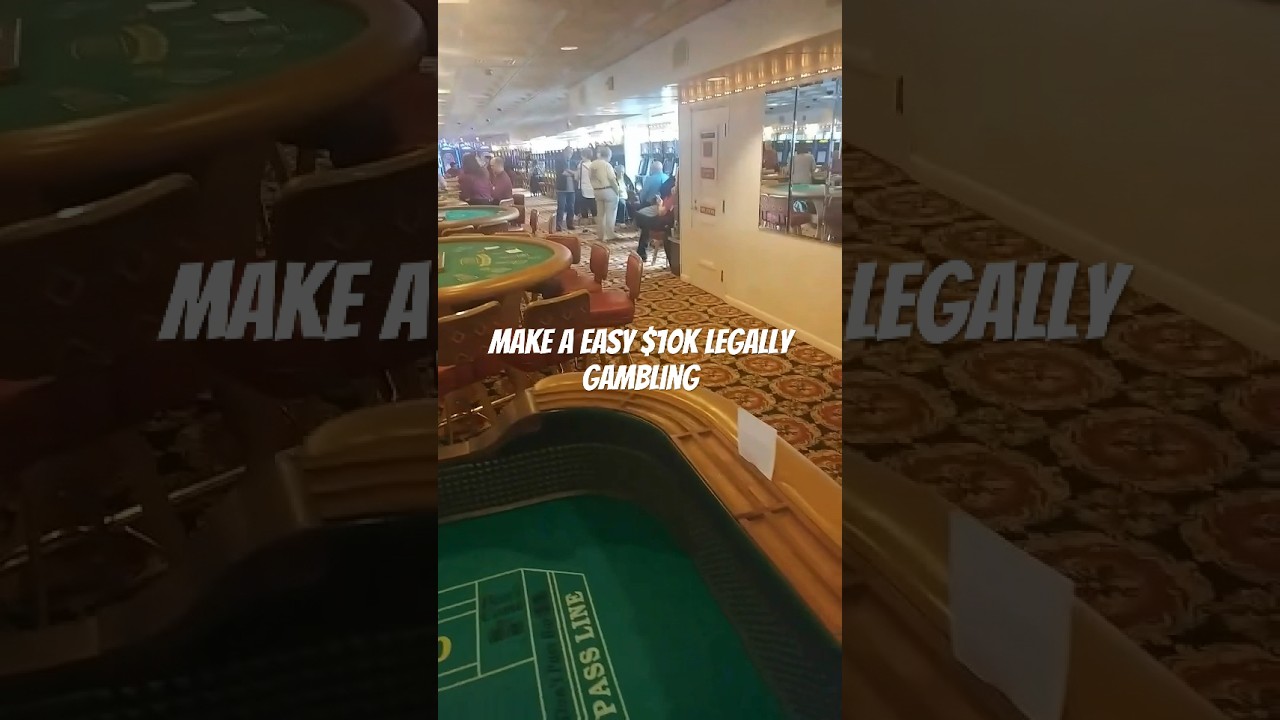 MAKE A EASY $10k Legally gambling