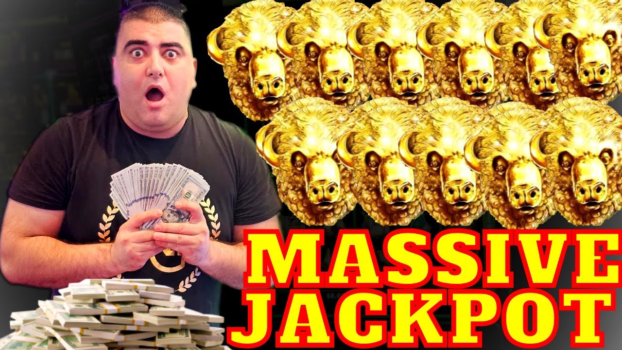 One Of My BIGGEST JACKPOTS Ever On Buffalo Gold Slot Machine