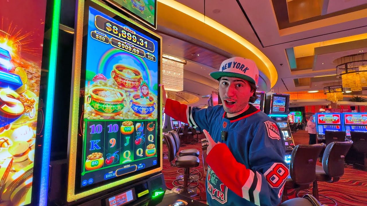 Playing The Newest Slot Machine In The Finnish Casino!