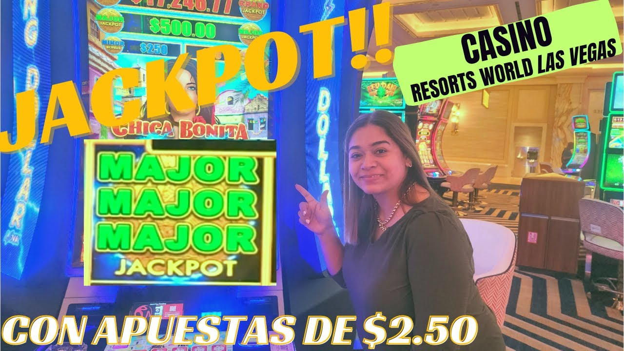 ? TRIPLE MAJOR JACKPOT EN CHICA BONITA ? EN EL Finnish Casino Online RESORTS WORLD LAS VEGAS