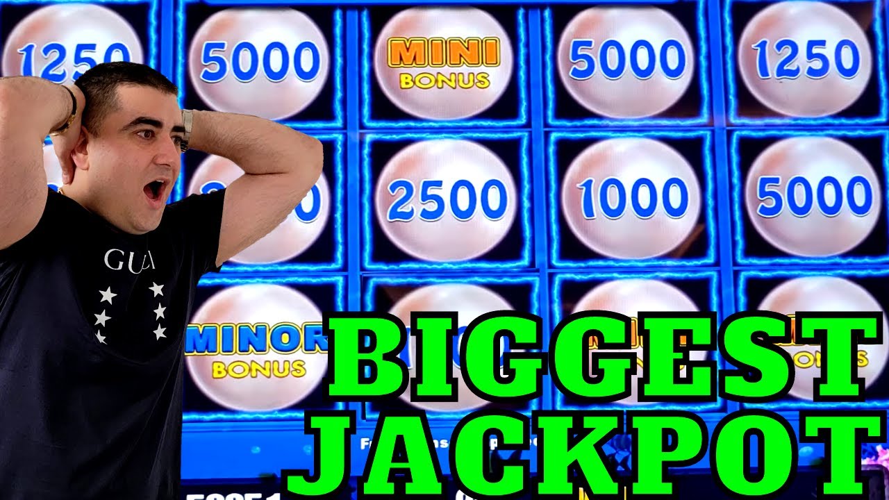 The BIGGEST JACKPOT EVER On Lightning Link Magic Pearl Slot