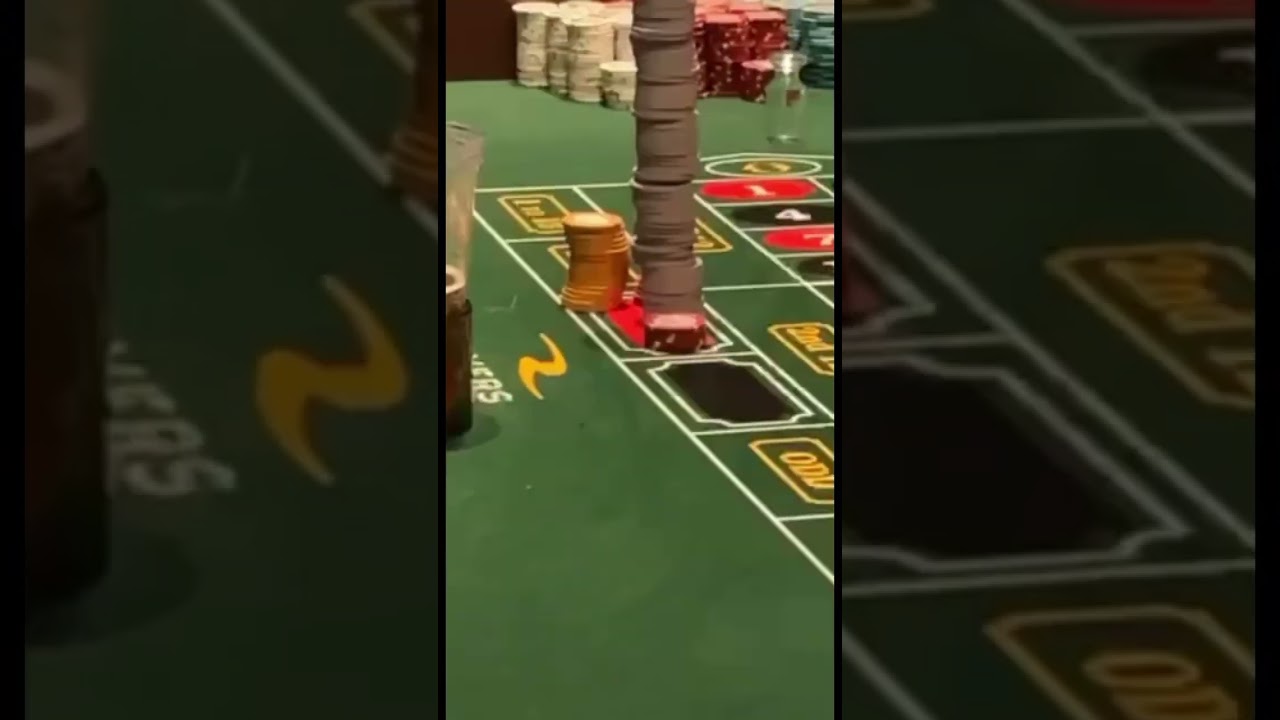 adult male puts everything on red at the end of the night
