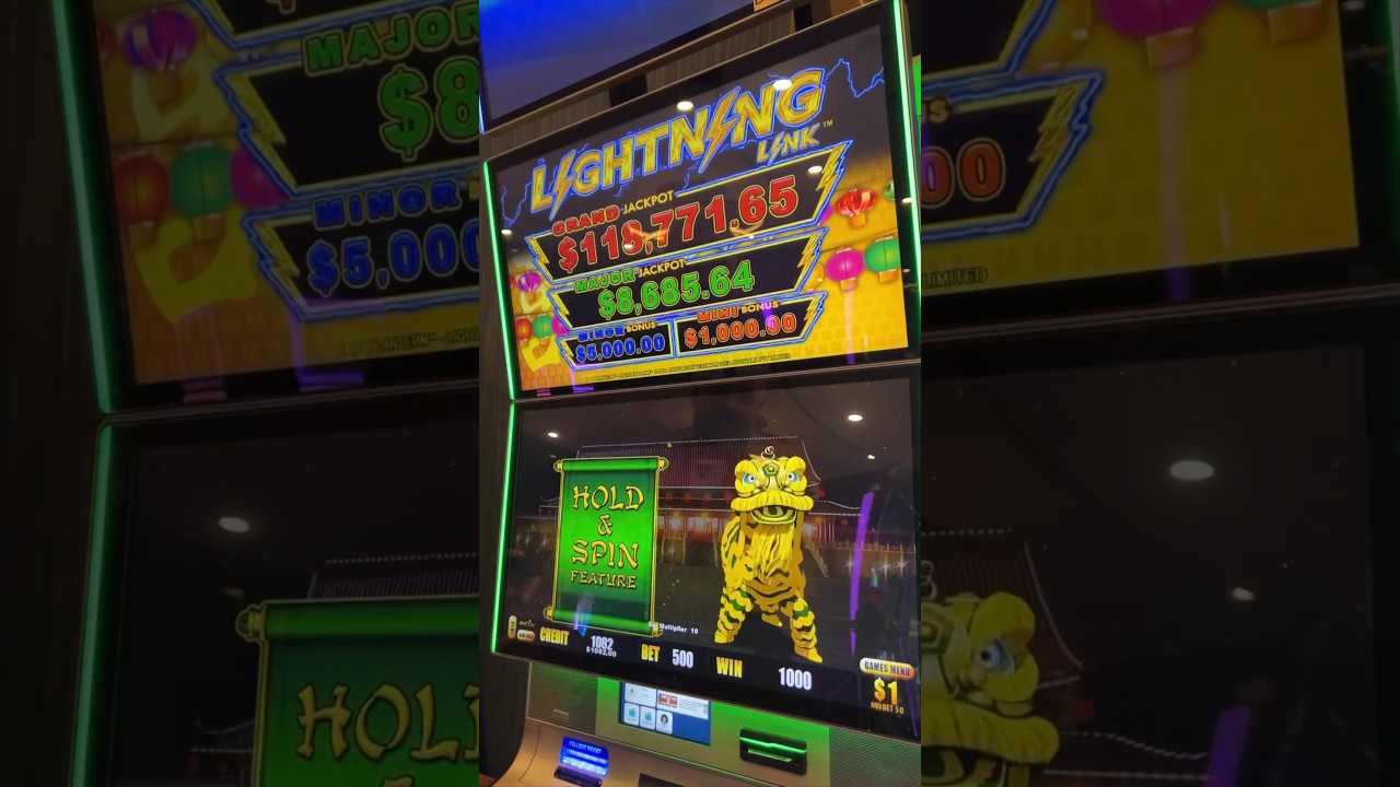 $500 Bet on Lightning Link #Finnish Casino Online #gamingshorts #slots