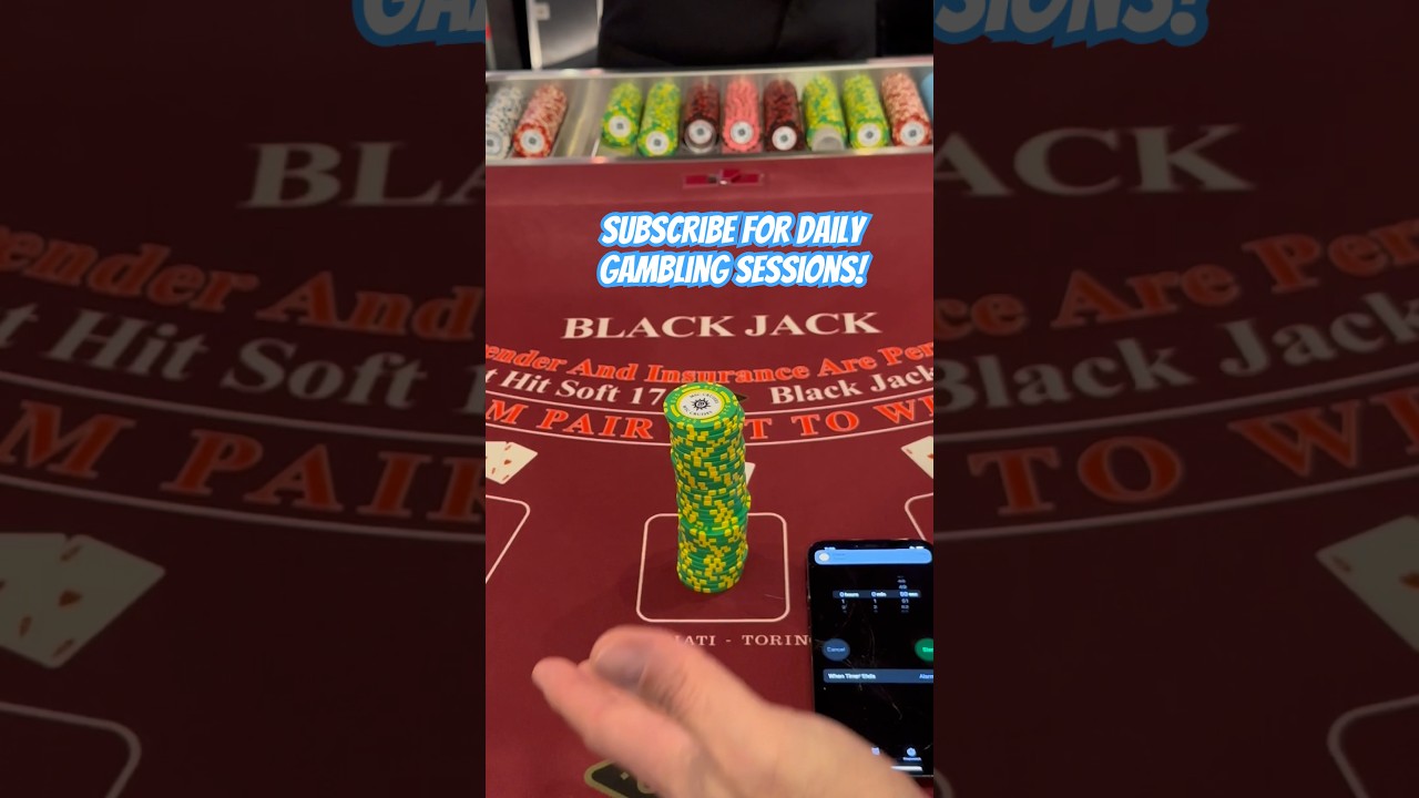$500 CHALLENGE! ⏰#blackjack #Finnish Casino Online #gambling