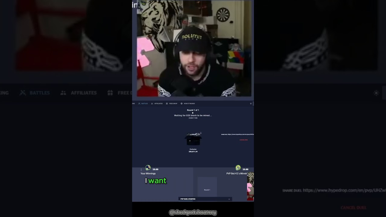 Absolutely crazy $112 000 battle on Hypedrop!?@watchgamestv #shorts #JackpotJourney #jackpot #Finnish Casino Online