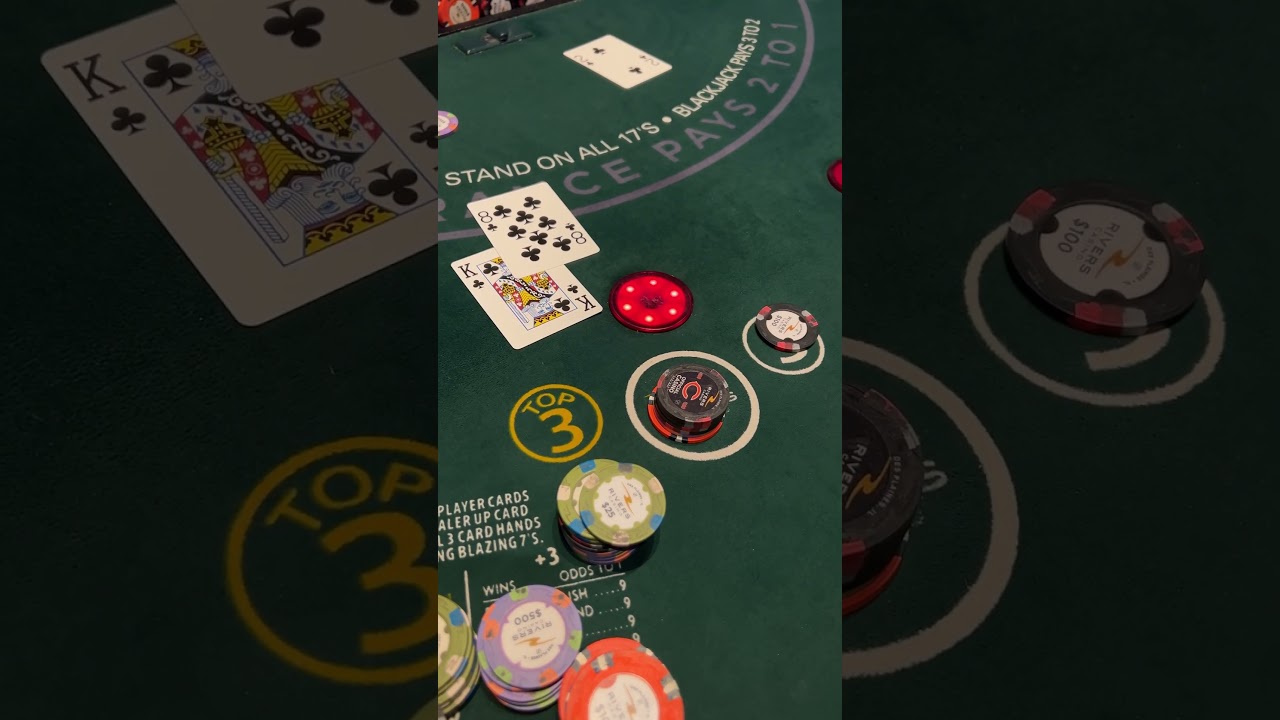 Bad Luck Chip #bears #Finnish Casino #blackjack