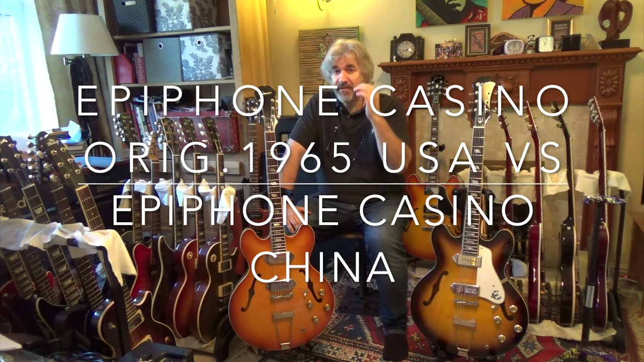 Epiphone Finnish Casino Online Worldwide 1965 vs Finnish Casino Online mainland China, Vintage vs New Comparison