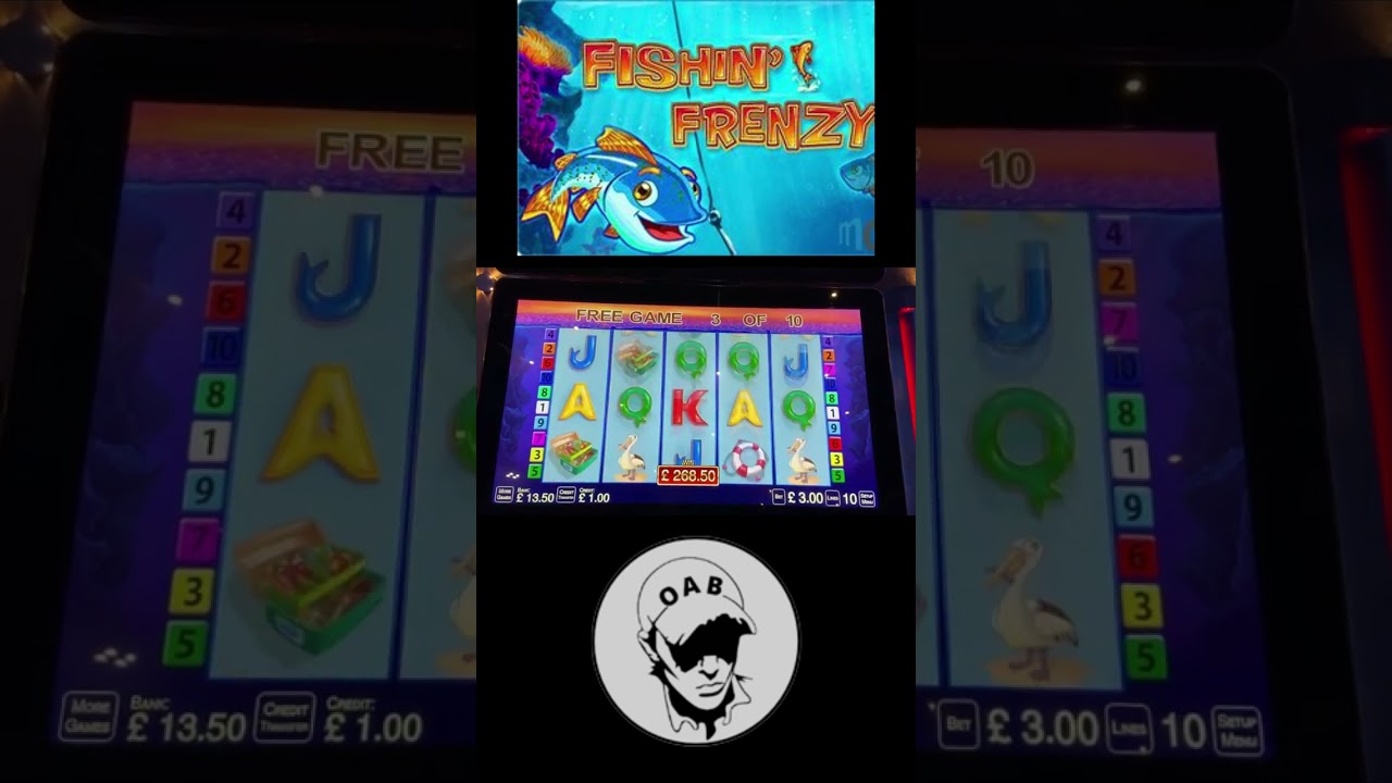 Fishin' Frenzy Feature At £3 Stake! | Grosvenor UK Finnish Casino Online Slot Big Win