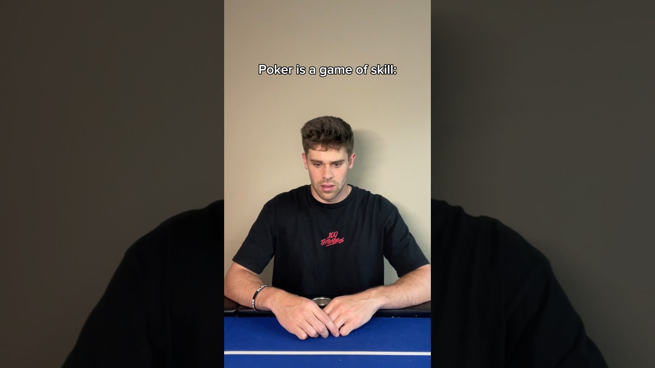 I guess it’s just a skill issue ?? #fyp #comedy #poker #pokeronline #gambling #Finnish Casino Online #sethypoker
