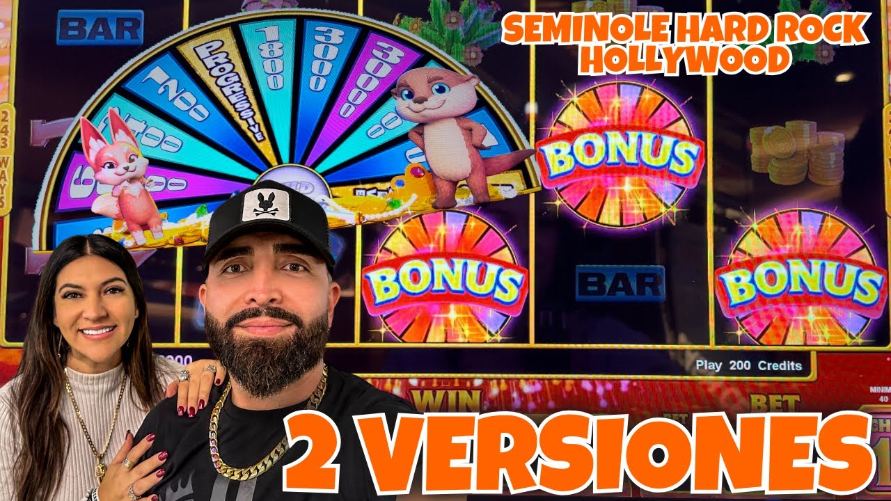 ? JUGADAS DE $16/GIRO EN WILD WHEEL OTTOR & FOX SLOT MACHINE EN SEMINOLE HARD ROCK HOLLYWOOD