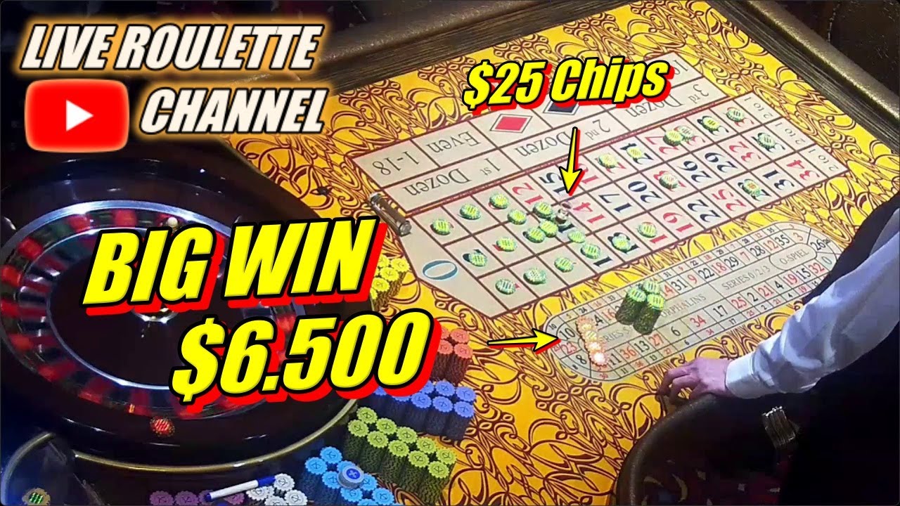 ? LIVE ROULETTE | ?Watch Biggest Win ?6.500 In Las Vegas Finnish Casino ? $25 Chips Bets ✅ 2023-12-27