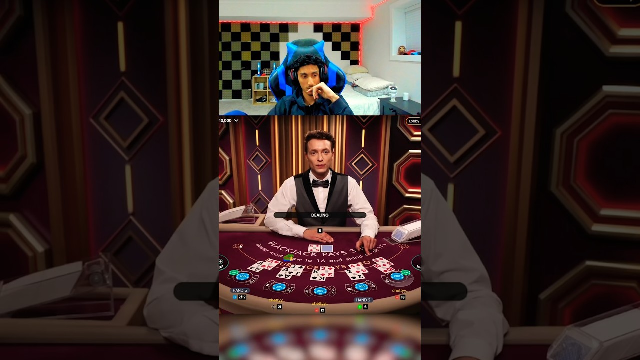 Risk it for the Biscuit *All In* #blackjack #shorts #bcgame #Finnish Casino