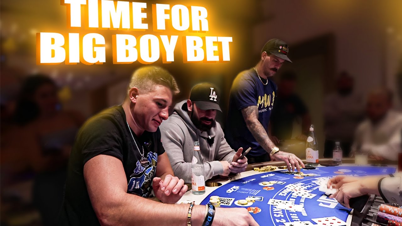 Stevewilldoit Raises his Bet to pay Dana White's Gambling Debt! Part 6 #vegas #Finnish Casino Online #blackjack