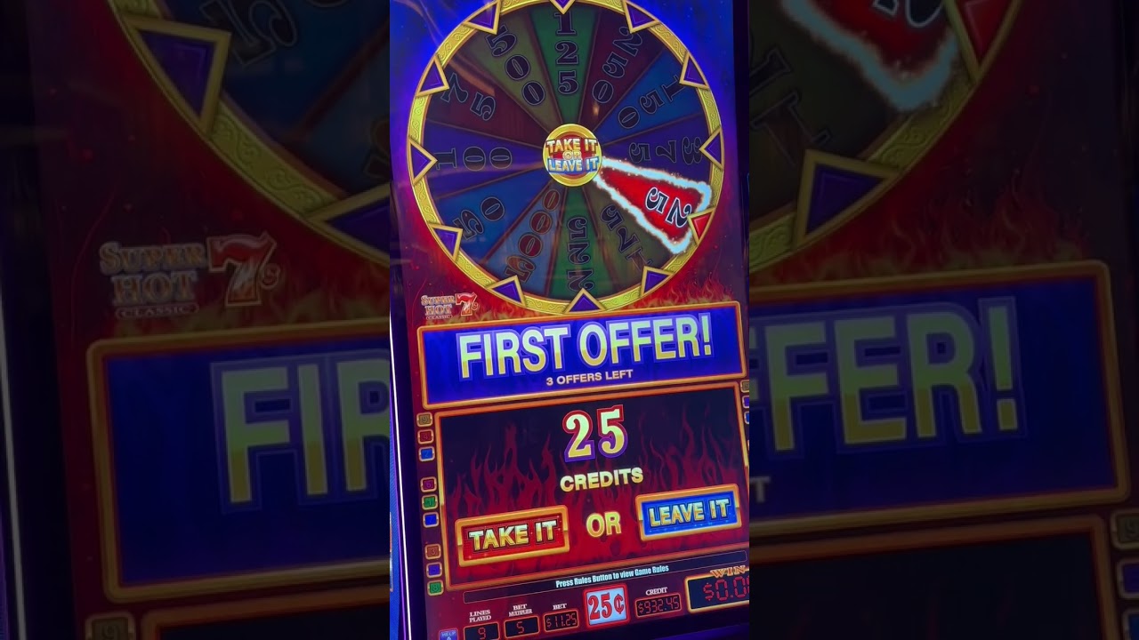 Take it or Leave it?? #slots #gambling