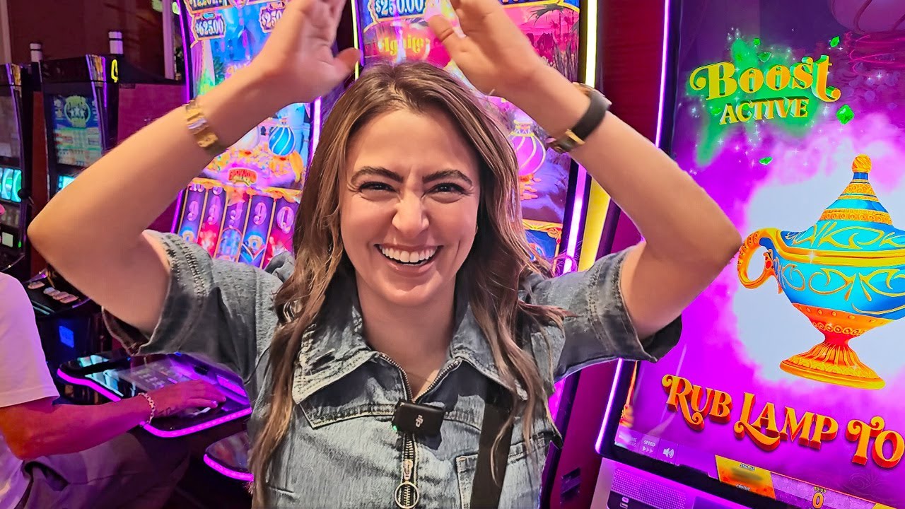Wish Granted ?♀️ A Magical Rub Unlocks Vegas Riches!