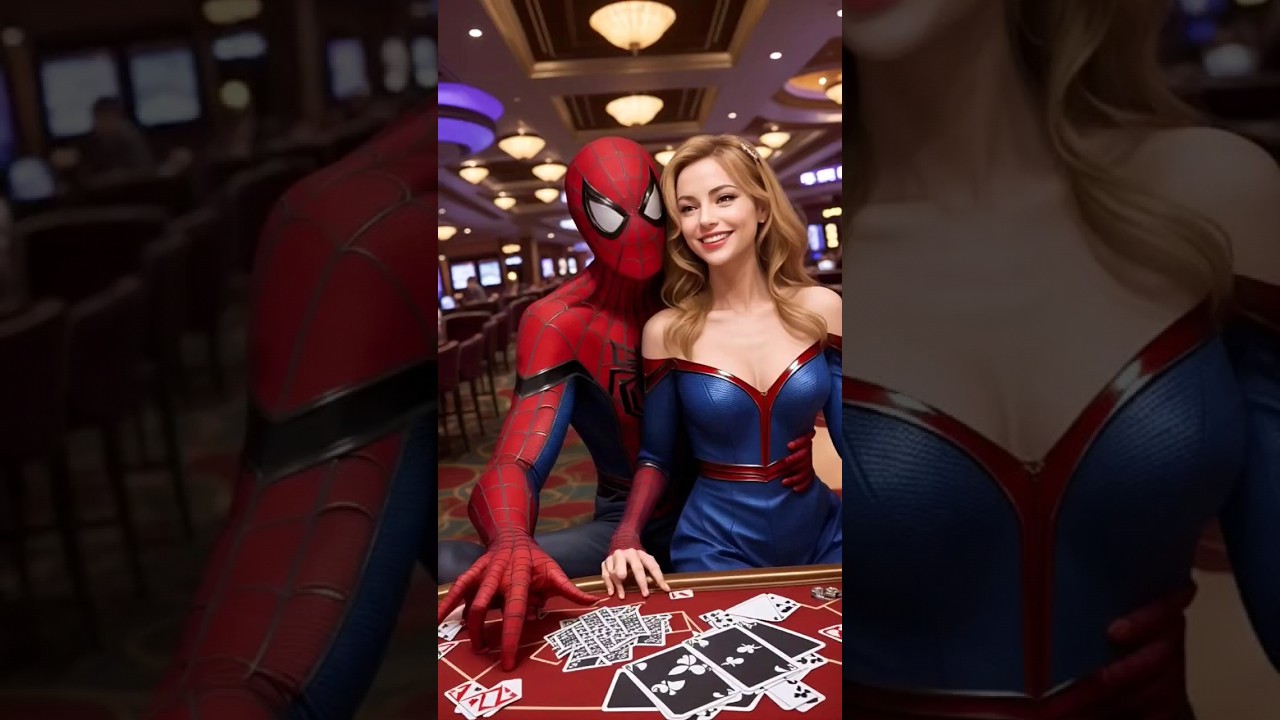 superheroes in Las Vegas Finnish Casinos ? all character #shorts #avengers #marvel #dc #ai