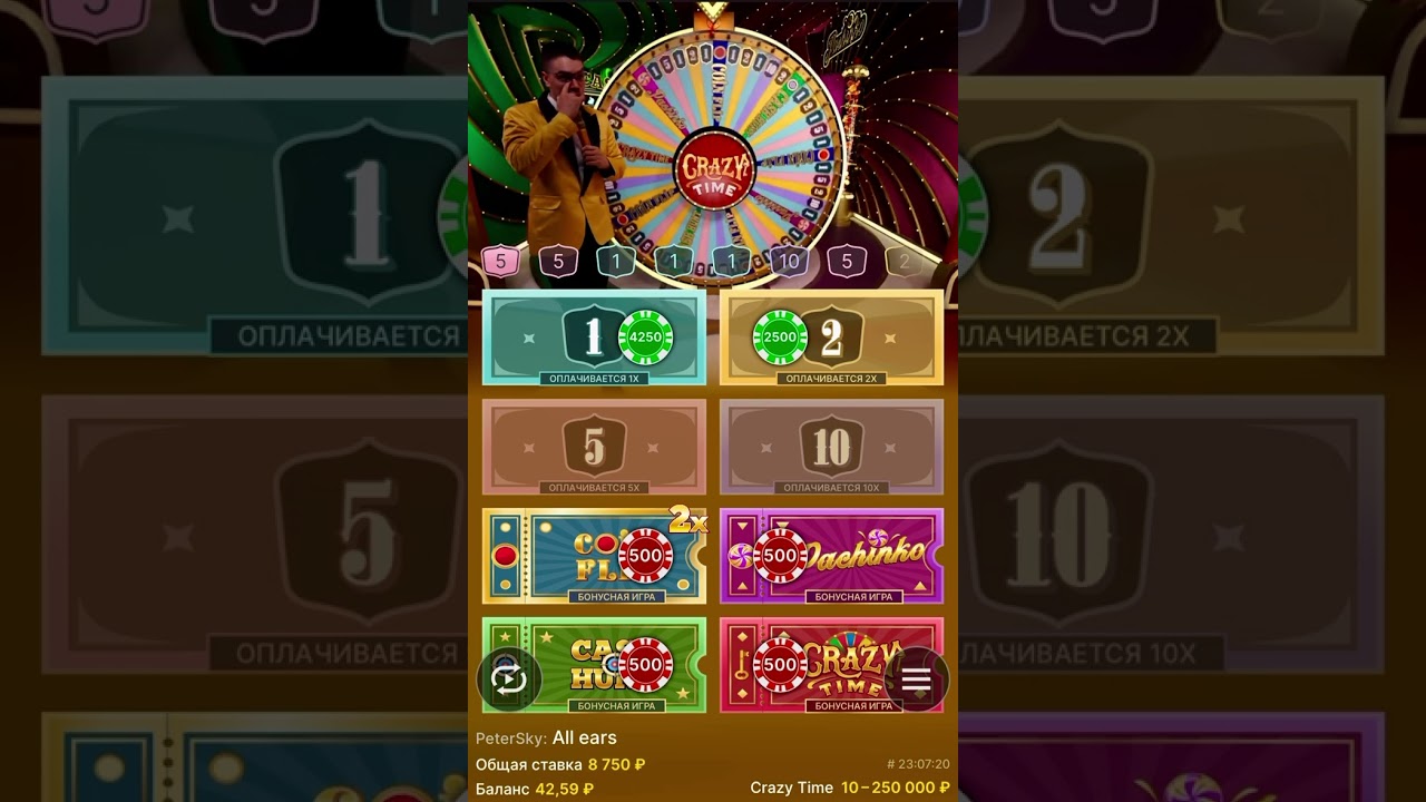 all in в crazy time ? #Finnish Casino Online #crazytime #top #занос #топ #слоты #bozocats